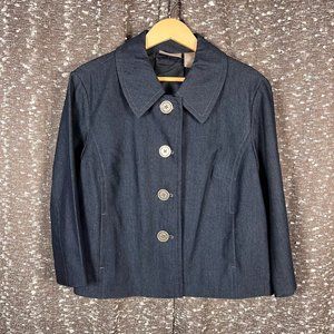 Kim Rogers Denim Jacket‎ Petite 12